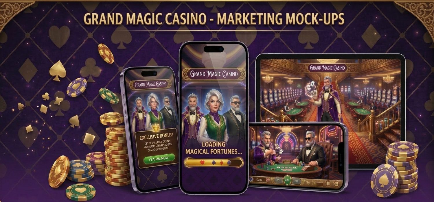 Grand Magic Casino visual direction